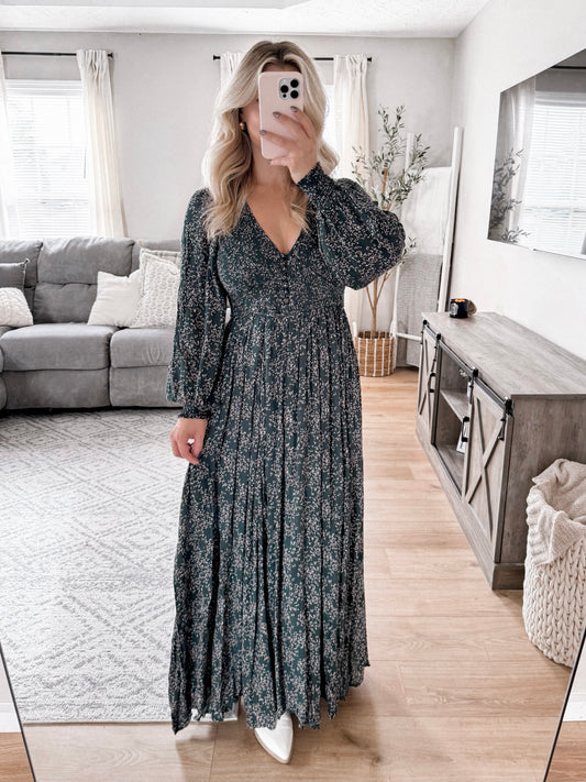 Willow Tree Floral Maxi Dress