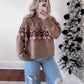 Cocoa Pink Fair Isle Sweater