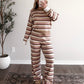 Pink Sugar Cookie Striped Lounge Set