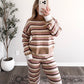 Pink Sugar Cookie Striped Lounge Set