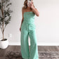 On Repeat Striped Set / Key Lime