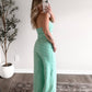On Repeat Striped Set / Key Lime