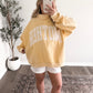 "Mother" Oversized Mockneck Pullover (Restocking Mid June)