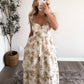 English Countryside Midi Dress / Cream