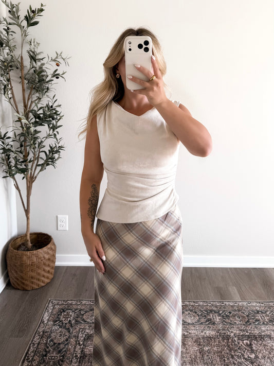 Ranch Romance Suede Top