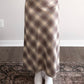 Oakwood Plaid Midi Skirt (Restocking End of August)