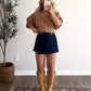 Cider Lane Gingham Bubble Top