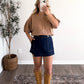 Cider Lane Gingham Bubble Top
