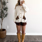Cedar Satin Lace Shorts / Brown