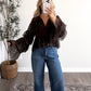 Long Way Home Lace Sheer Top (PREORDER EST SHIP 7.27)