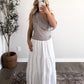 Penelope Plaid Off Shoulder Top