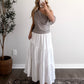 Penelope Plaid Off Shoulder Top