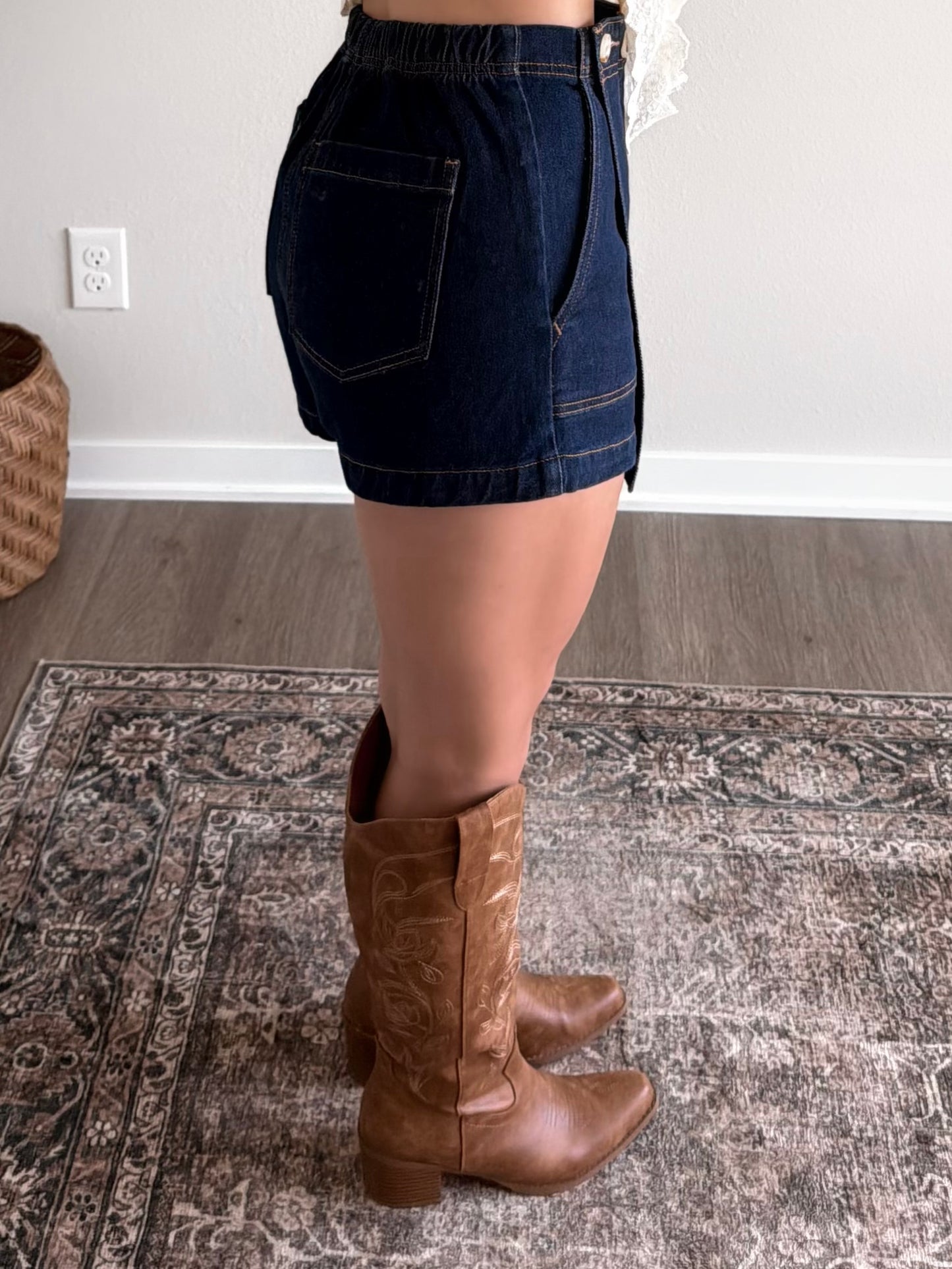 Cowgirl Classic Denim Skort