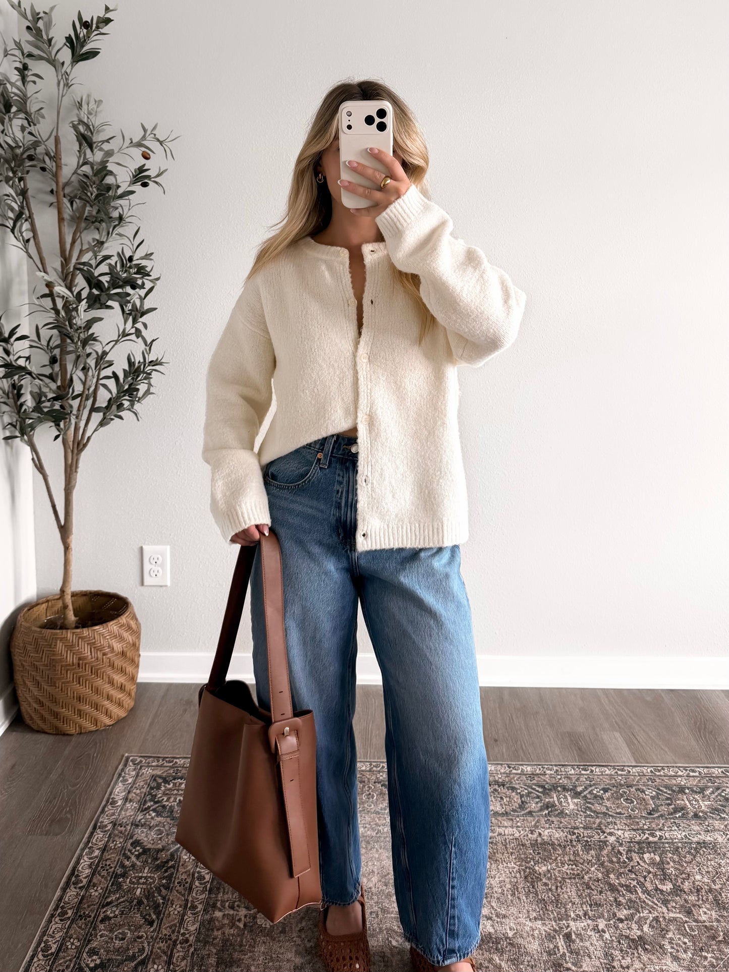 Buttercream Button Knit Cardigan