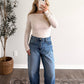 Essential Boat Neck Top / Oat