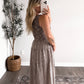 Josie Gingham Midi Dress