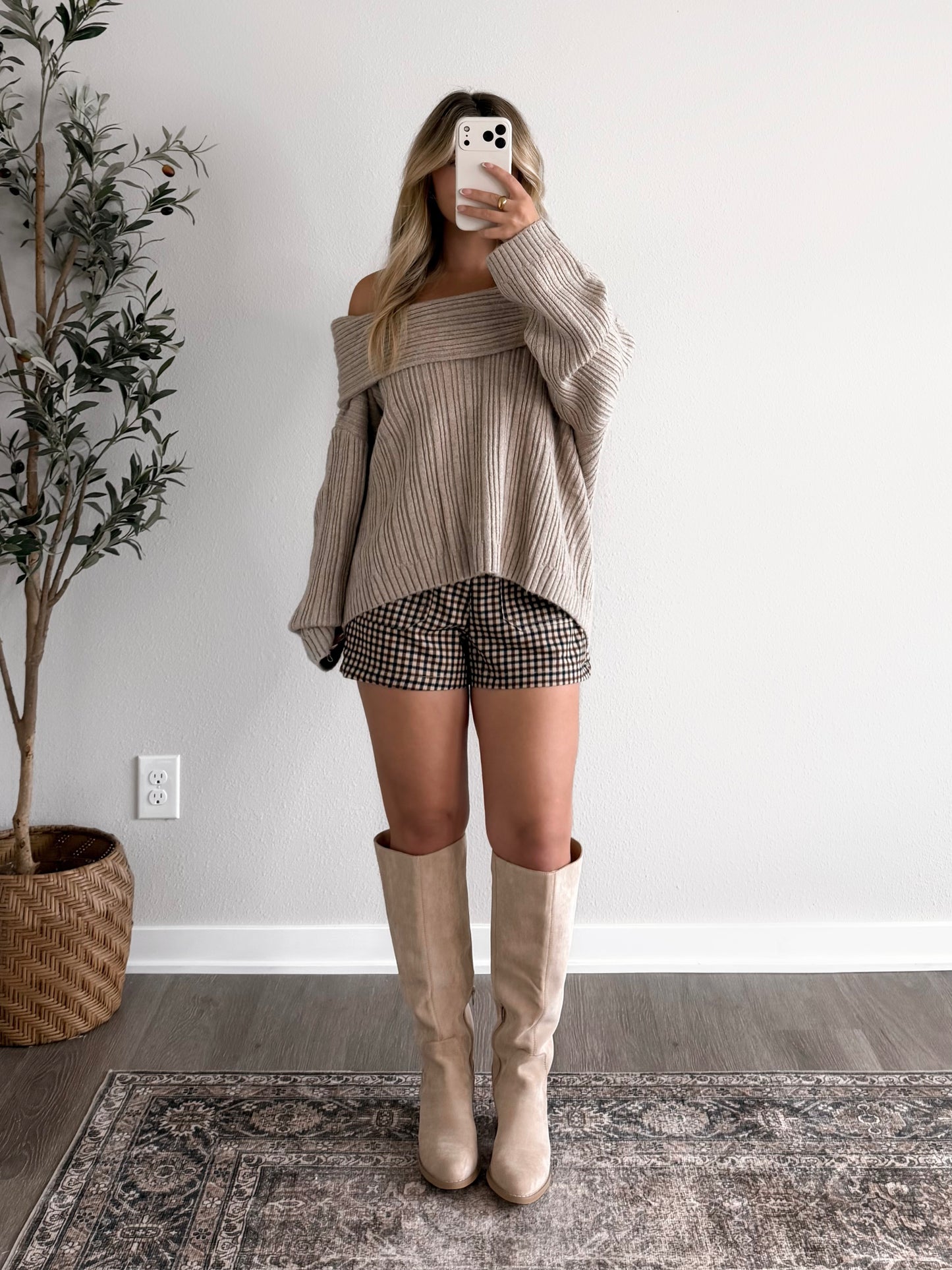 Riding Lesson Plaid Shorts