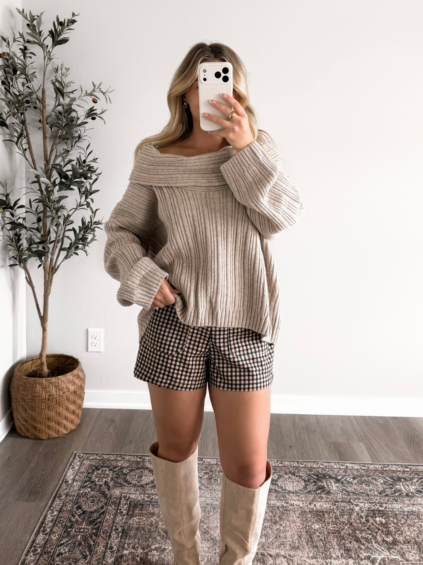 Riding Lesson Plaid Shorts