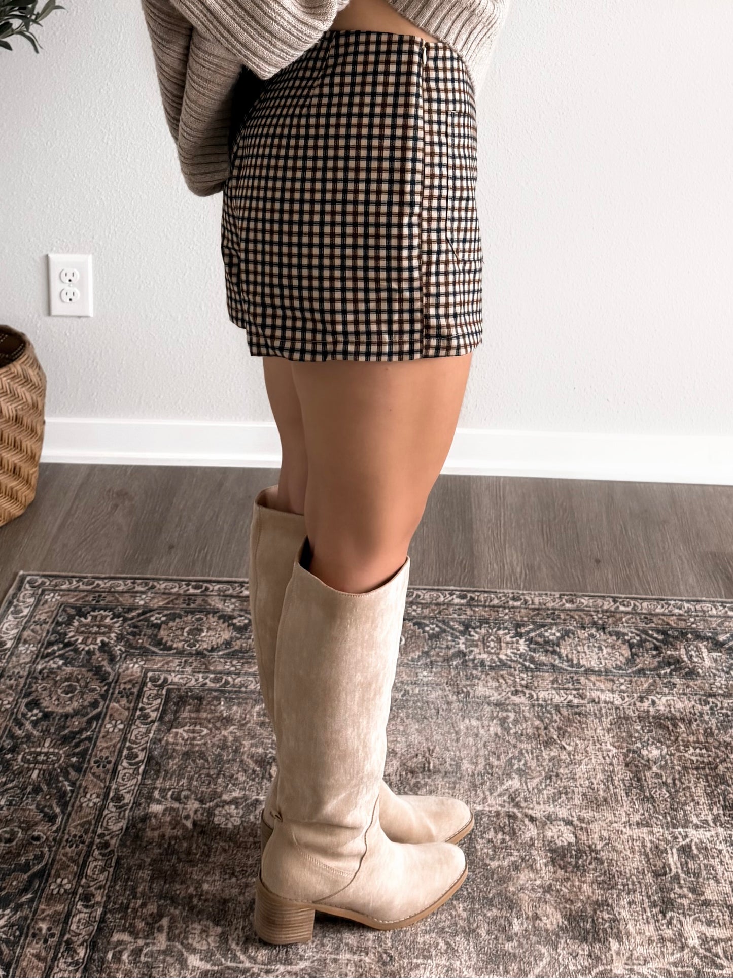 Riding Lesson Plaid Shorts