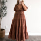 Annie Brown Lace Midi Dress