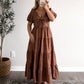 Annie Brown Lace Midi Dress