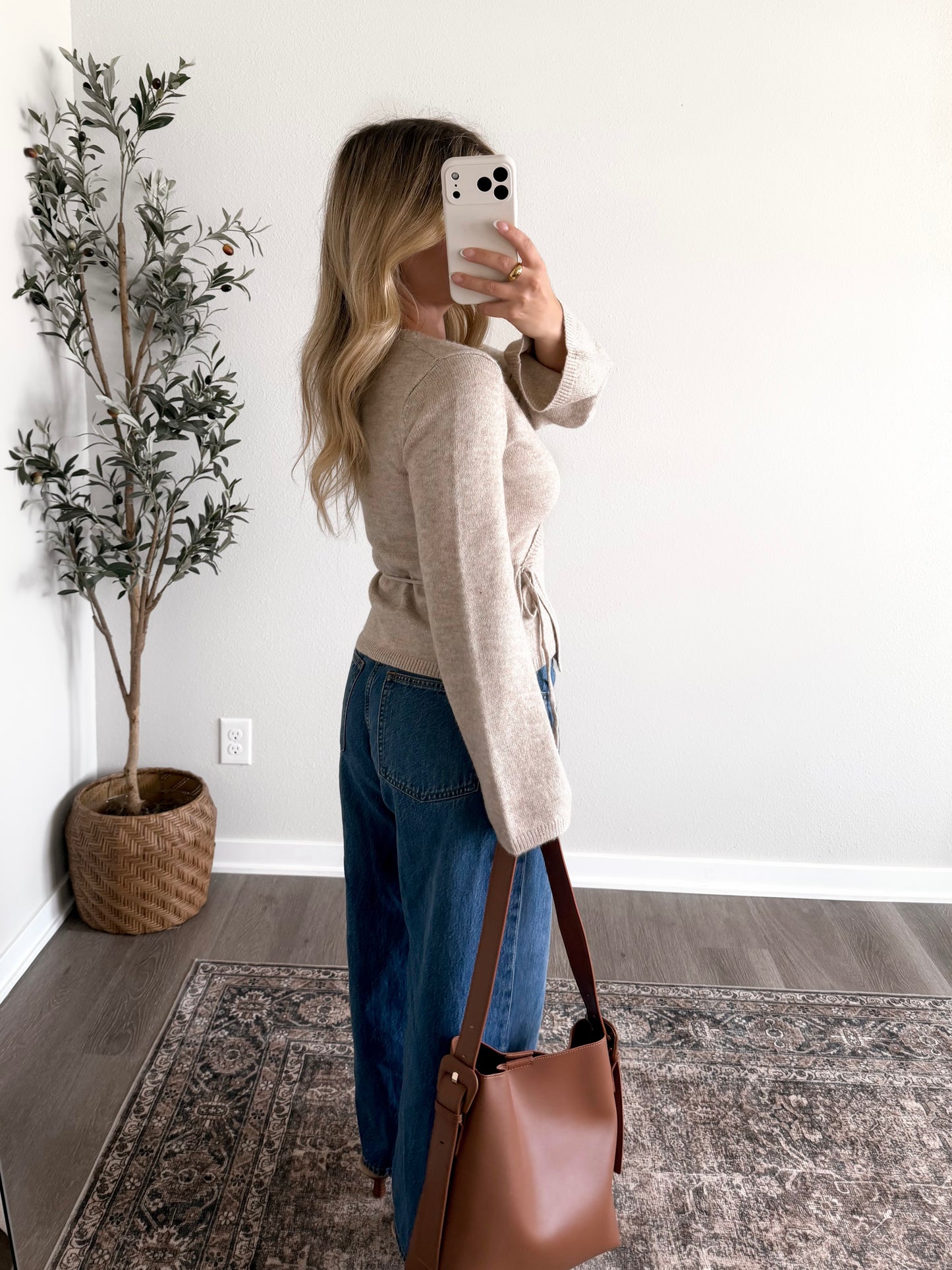 Wrapped Up Knit Sweater (Restocking Early October)
