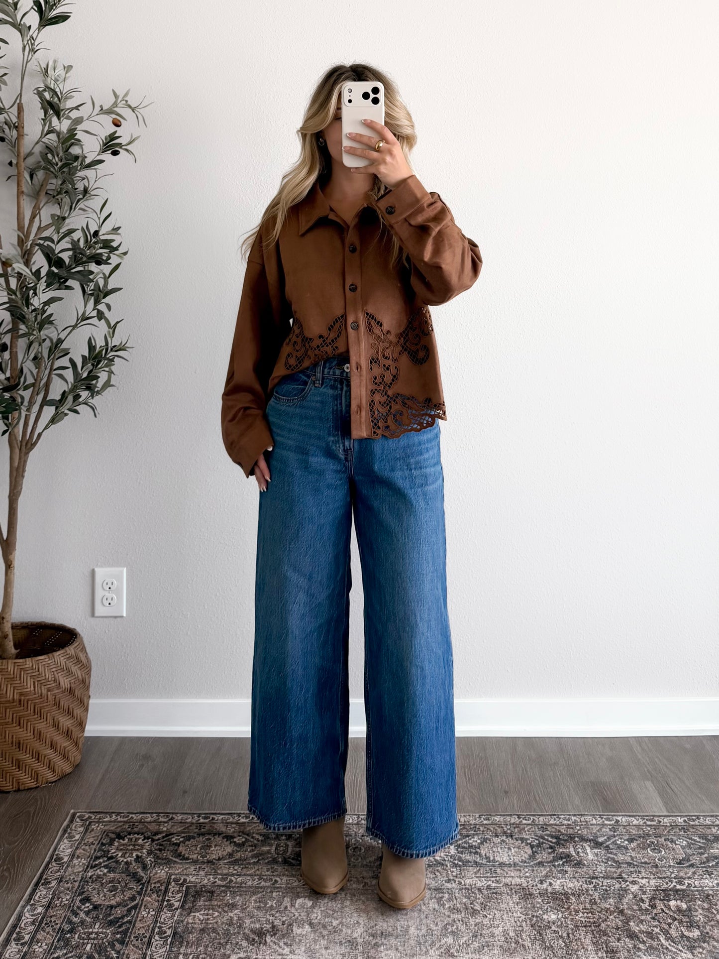 Jackson Hole Suede Shacket