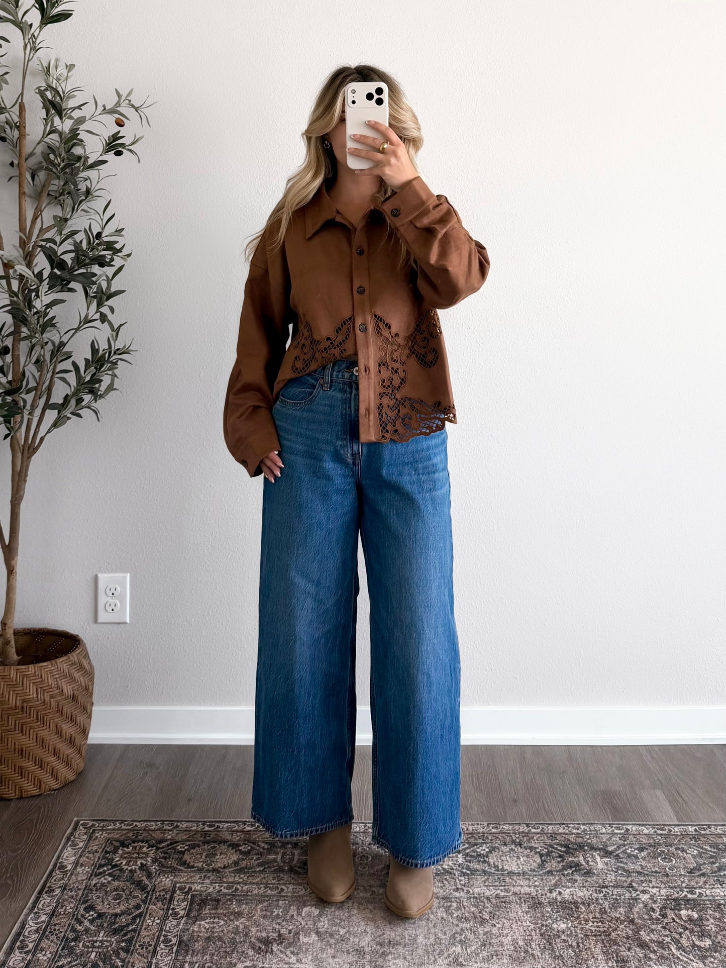 Jackson Hole Suede Shacket