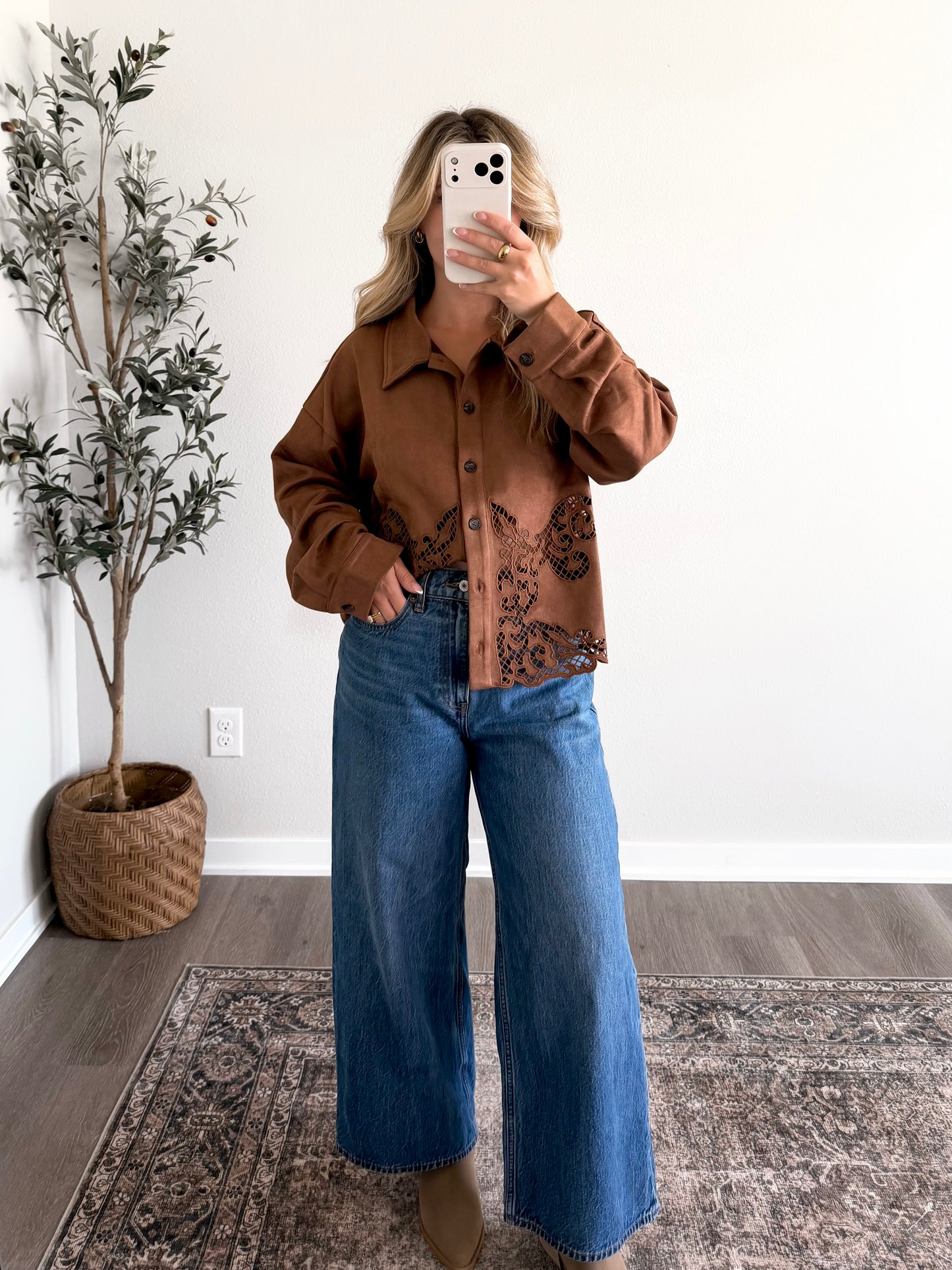 Jackson Hole Suede Shacket