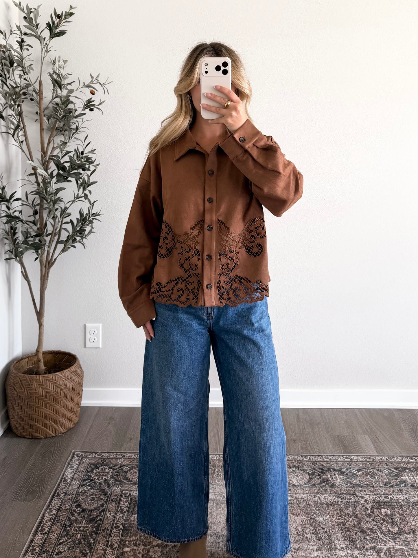 Jackson Hole Suede Shacket