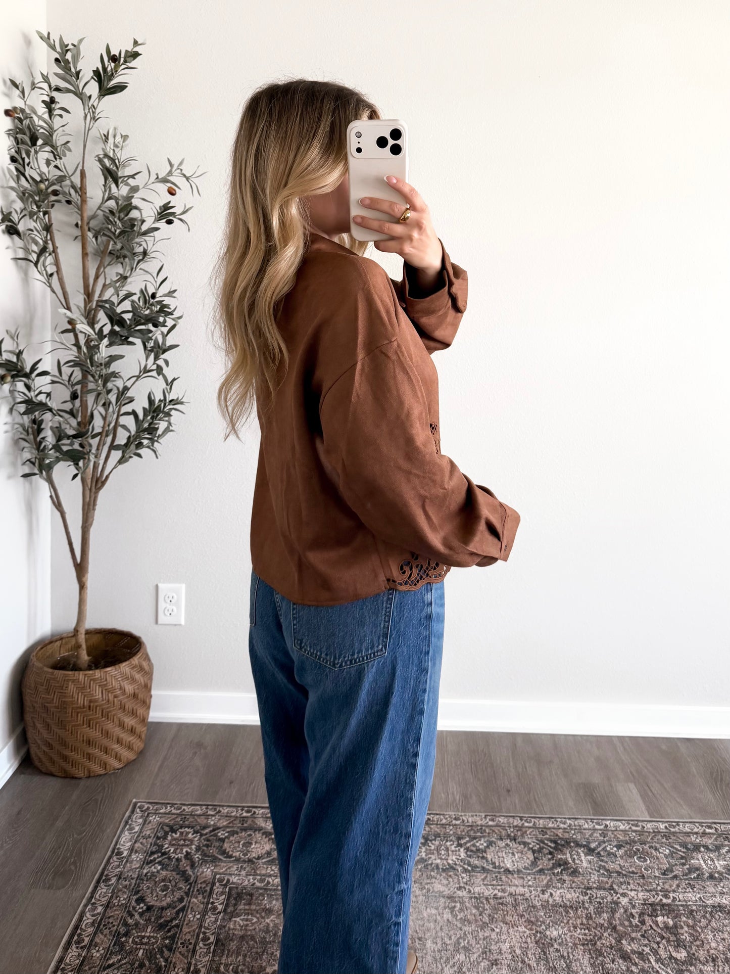 Jackson Hole Suede Shacket