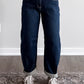 Scout Slouchy Barrel Jeans / Dark Wash