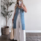 Crochet Knit Button Cardigan