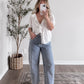 Heaven Woven Top / White (est ship date 5.13)
