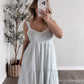 Something Blue Floral Maxi Dress