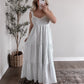 Something Blue Floral Maxi Dress