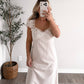 Honeycomb Gingham Maxi Dress