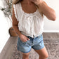 Love Letters Pearl Button Top
