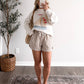 Cabana Stripe Shorts / Natural