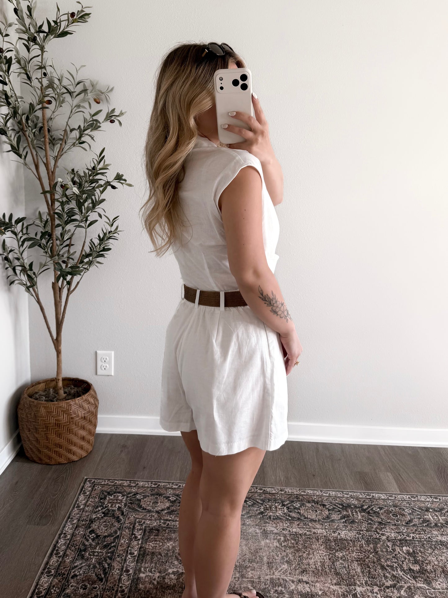 Society House Linen Short Set