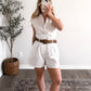 Society House Linen Short Set