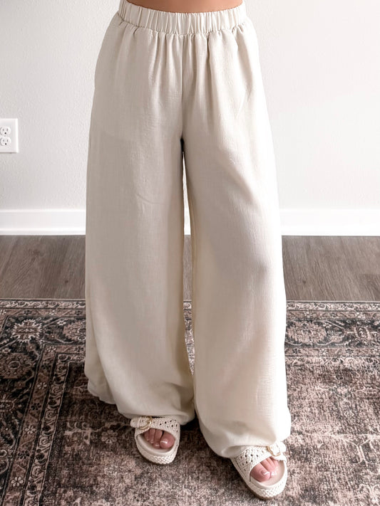 Natural Escape Linen Pant
