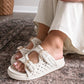 Monroe Woven Buckle Sandal