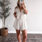 Ivory Angel Lace Satin Set