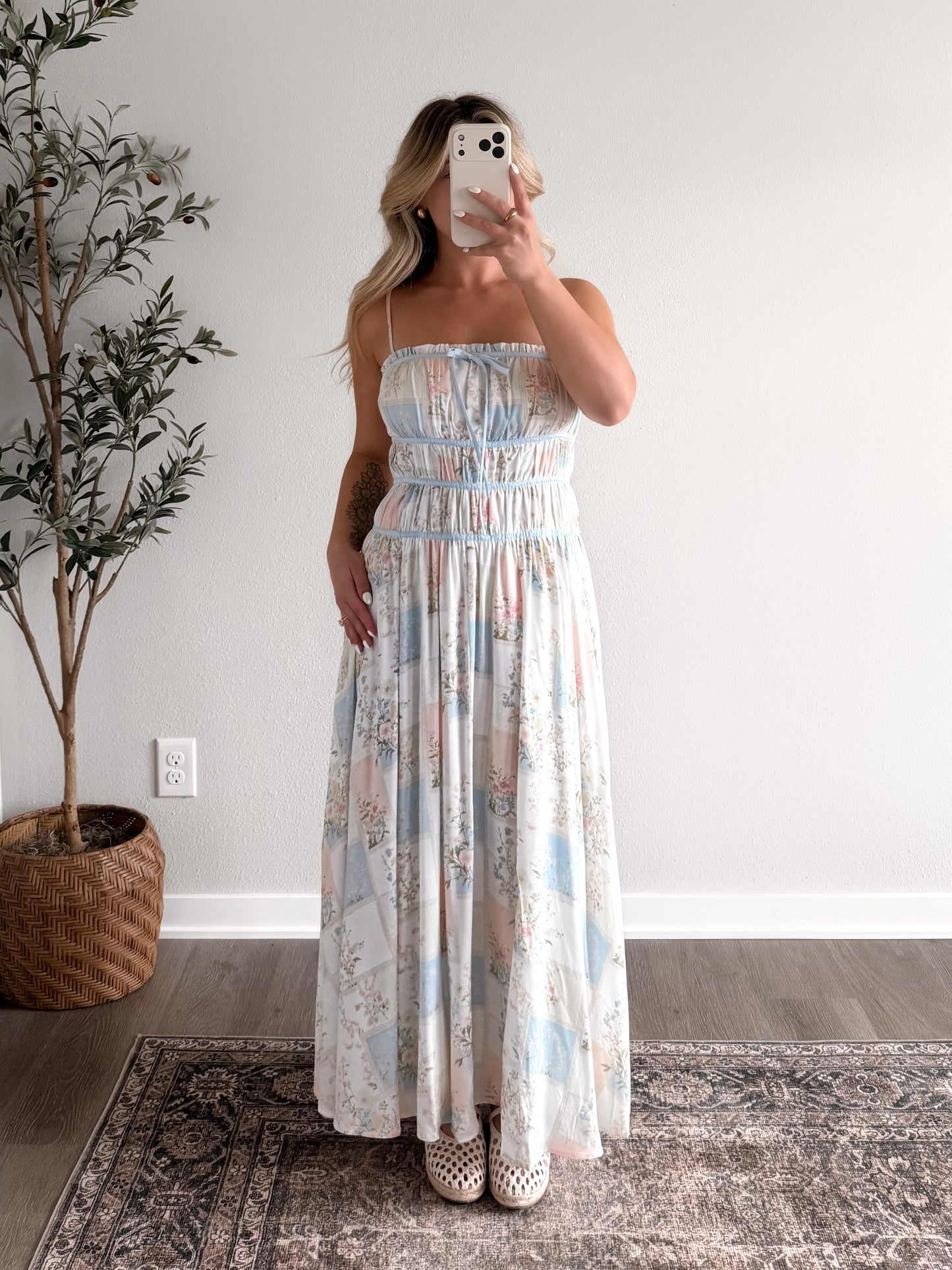 European Countryside Maxi Dress