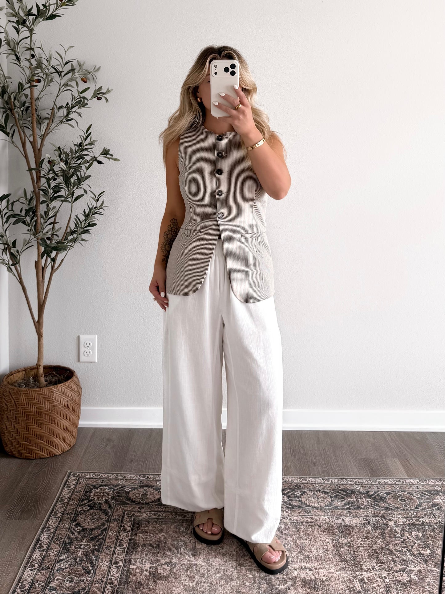 Park Avenue Striped Vest