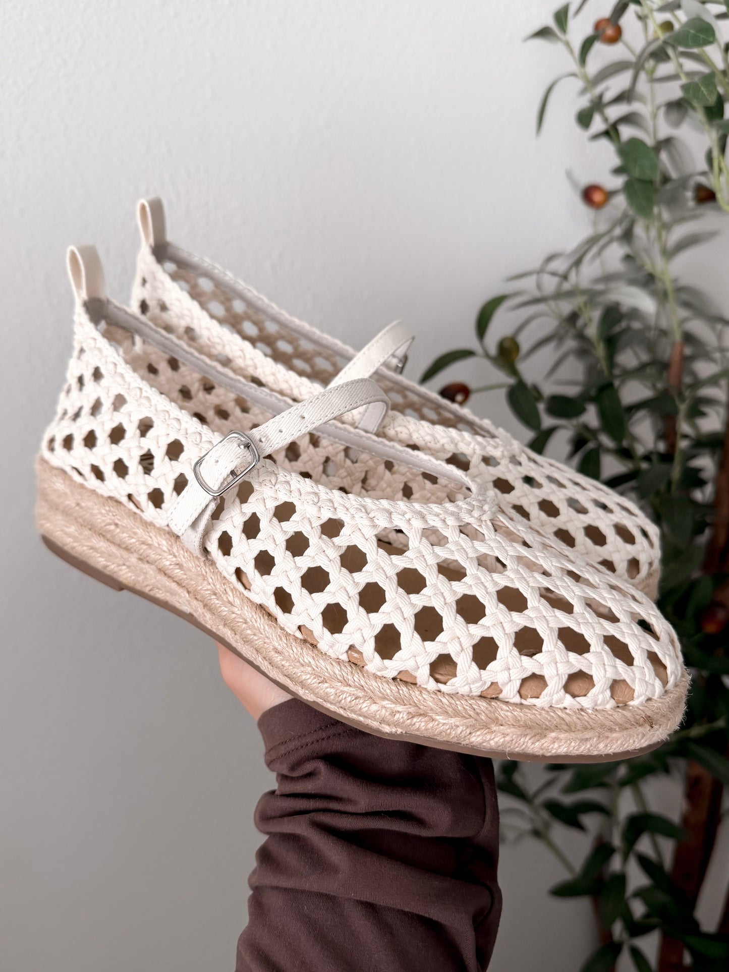 Ella Rattan Mary-Jane Flat
