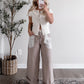 Care Free Striped Wide Leg Pant