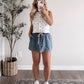 Sweet Florals Button Down Top