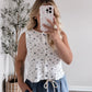 Sweet Florals Button Down Top